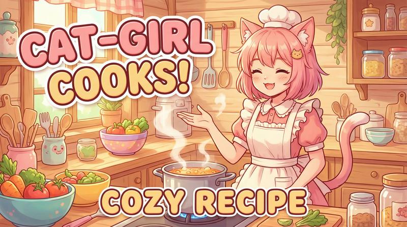 麻豆视频生活动漫-猫娘厨房日记-美食动漫教程