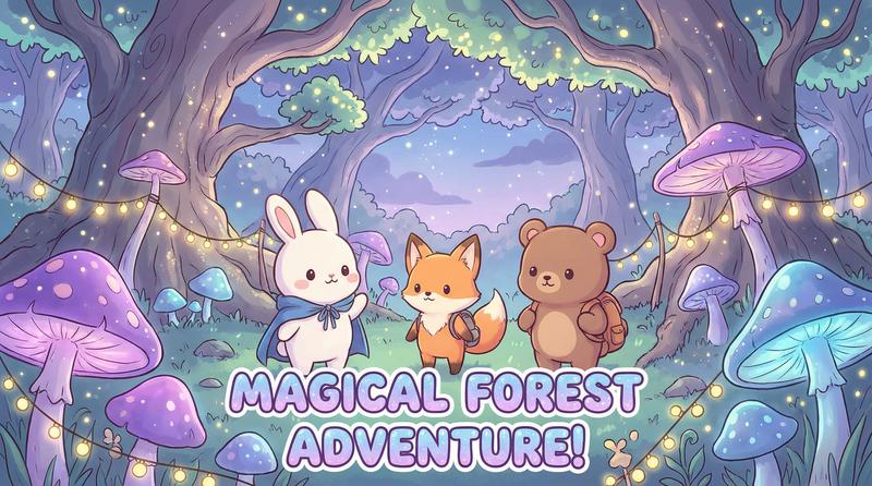 麻豆视频动漫-魔法森林奇遇记-治愈动漫分享